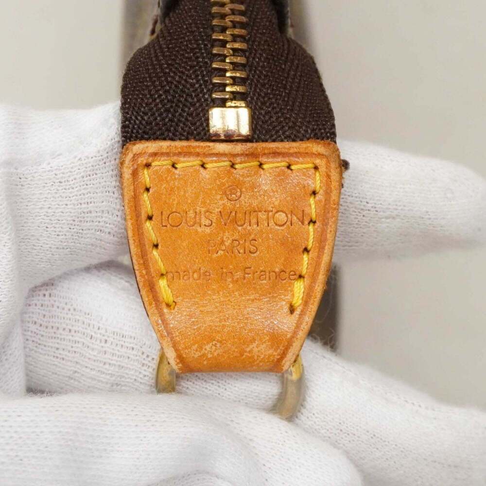 LOUIS VUITTON Brown Monogram Pochette Pouch - Picture 5 of 8